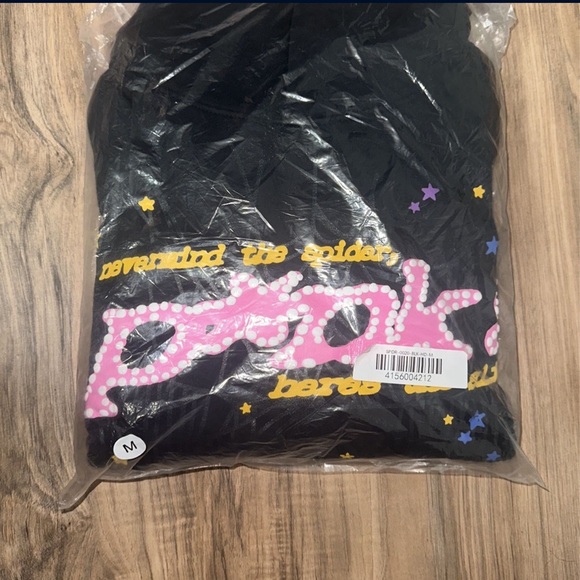 authentic sp5der hoodie size M. - Picture 1 of 1